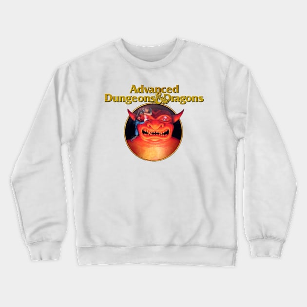 Advanced Idol (Alt Print) Crewneck Sweatshirt by Miskatonic Designs